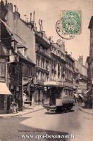 Carte postale ancienne - BESANÇON - La Grande-Rue