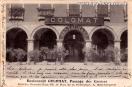 Carte postale ancienne - Restaurant COLOMAT, Passage des Carmes - Entrée, Grande...