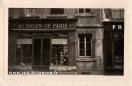 Carte postale ancienne - BESANÇON - Au Salon de Paris - 97 Grande rue.