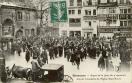 Carte postale ancienne - Besançon - Aspect de la place du 4 septembre lors de l'...