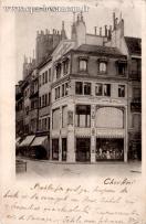 Carte postale ancienne - BESANÇON - Grande Rue - Place du 4 Septembre