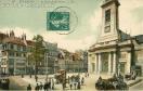 Carte postale ancienne - 48 BESANÇON. - La Place Saint-Pierre.