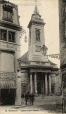 Carte postale ancienne Besançon - Raffin - 56. Besançon - Église Saint-Pierre