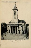 Carte postale ancienne Besançon - L'H. - 1. - BESANÇON. - Eglise Saint-Pierre.