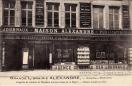 Carte postale ancienne - GRANDE LIBRAIRIE ALEXANDRE, 14,Grande-Rue, à BESANÇON -...
