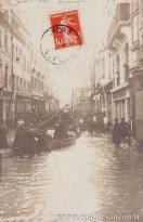 Carte postale ancienne - Besançon - Grande rue