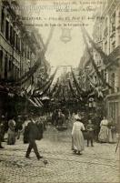 Carte postale ancienne - 14. BESANÇON. - Fêtes des 13, 14 et 15 Août 1910 - Déco...