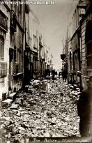 Carte postale ancienne - BESANÇON - Rue Poitune - 21 janvier 1910