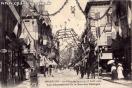 Carte postale ancienne - BESANÇON - Fêtes des 14, 15 et 16 Août 1909 - Les Décor...