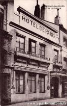 Carte postale ancienne - BESANÇON-les-BAINS - HOTEL DE PARIS