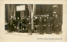 Carte postale ancienne - Un groupe d'employés - Nouvelles Galeries de Besançon -...