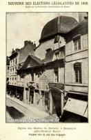 Carte postale ancienne - Eglise des Dames de Battant, à Besançon, actuellement B...