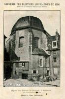 Carte postale ancienne - Eglise des Dames de Battant, à Besançon, actuellement b...