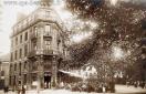 Carte postale ancienne - Grande BRASSERIE VIENNOISERIE - Place Granvelle