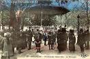 Carte postale ancienne - 18 - BESANÇON - Promenade Granvelle - Le Kiosque