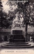 Carte postale ancienne Besançon - Comptoir Général - 18. BESANÇON - Monument Veil-Picard