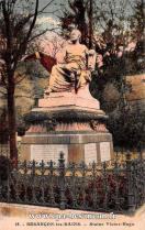 Carte postale ancienne - 18. - BESANÇON-les-BAINS. - Statue Victor-Hugo.