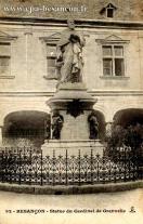 Carte postale ancienne - 92 - BESANÇON - Statue du Cardinal de Granvelle
