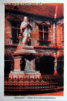 Carte postale ancienne - BESANÇON - Statue du Cardinal GRANVELLE