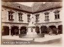 Carte postale ancienne - BESANÇON - Statue du Cardinal Granvelle