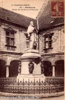 Carte postale ancienne - LA FRANCHE-COMTE - 103 - Besançon - Statue du Cardinal ...