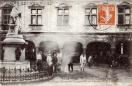 Carte postale ancienne - BESANÇON - Inondations de Janvier 1910 - Le Palais Gran...