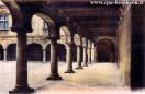 Carte postale ancienne Besançon - La Cigogne - 20081. - BESANÇON-les-BAINS. - Cour intérieure du Palais Granvelle