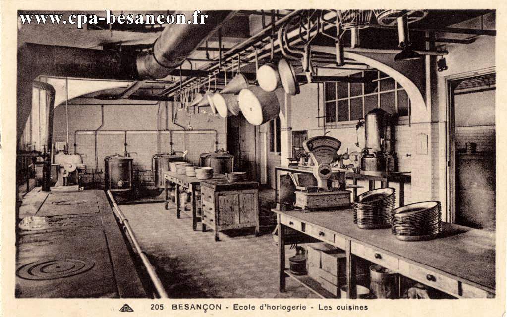 Besançon ecole d'horlogerie les cuisines