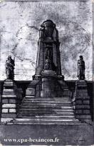Carte postale ancienne Besançon - Dufay - BESANÇON - Monument aux Morts de la Gare Viotte