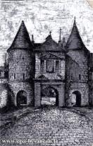 Carte postale ancienne Besançon - Dufay - BESANÇON - La Porte Rivotte
