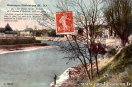 Carte postale ancienne - Besançon Historique (M. D.) - 32. - Le Doubs vu des Jar...