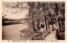 Carte postale ancienne - 442 - BESANÇON-les-BAINS - Le Doubs en aval du Pont de ...