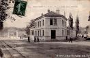Carte postale ancienne - 3007 - BESANÇON - Les Ecoles - Avenue et Rue Victor Del...