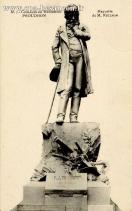 Carte postale ancienne - N. 1 - Concours du Monument PROUDHON - Maquette de M. R...