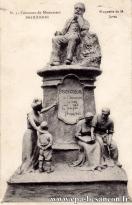 Carte postale ancienne - N. 5 - Concours du Monument PROUDHON - Maquette de M. J...
