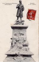 Carte postale ancienne - N. 6 - Concours du Monument PROUDHON - Maquette de M. L...