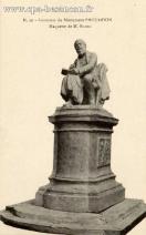 Carte postale ancienne - N. 10 - Concours du Monument PROUDHON - Maquette de M. ...