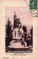 Carte postale ancienne - BESANÇON-les-BAINS - Statue de P.-J. PROUDHON, Philosop...