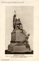 Carte postale ancienne - BESANÇON-les-BAINS - Statue de P.-J. PROUDHON, Philosop...