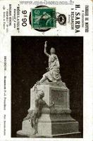 Carte postale ancienne - BESANÇON. - Monument P.-J. Proudhon