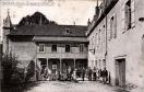 Carte postale ancienne - Besançon Chaprais - Hospice protestant - Cour intérieur...