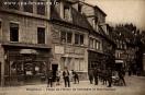 Carte postale ancienne Besançon - Pointurier - Besançon - Place de l'Orme de Chamars et Rue Pasteur