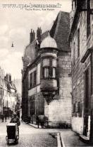 Carte postale ancienne - 20022. - BESANÇON les BAINS - Vieille Maison, Rue Paste...