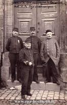 Carte postale ancienne - Guerre de 1914 - Campagne de Besançon - Porte de la log...