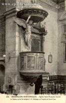 Carte postale ancienne - 23. - BESANÇON HISTORIQUE. - Église Saint-François-Xavi...