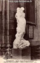 Carte postale ancienne - BESANÇON - Eglise Saint-François-Xavier - Jeanne d'Arc ...
