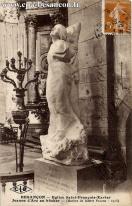 Carte postale ancienne - BESANÇON - Eglise Saint-François-Xavier - Jeanne d'Arc ...