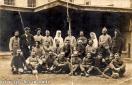 Carte postale ancienne - BESANÇON - Hôpital militaire - Cours du Lycée Victor Hu...