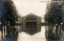 Carte postale ancienne - BESANÇON - Inondations de Janvier 1910 - Cour du Lycée ...