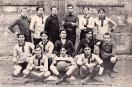 Carte postale ancienne - Lycée de BESANÇON - Ire Équipe de Football Rugby (1911-...